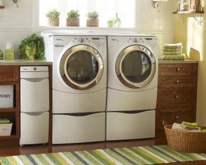 washer and dryer